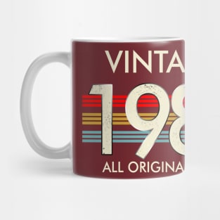 Vintage 1981 All Original Parts Mug